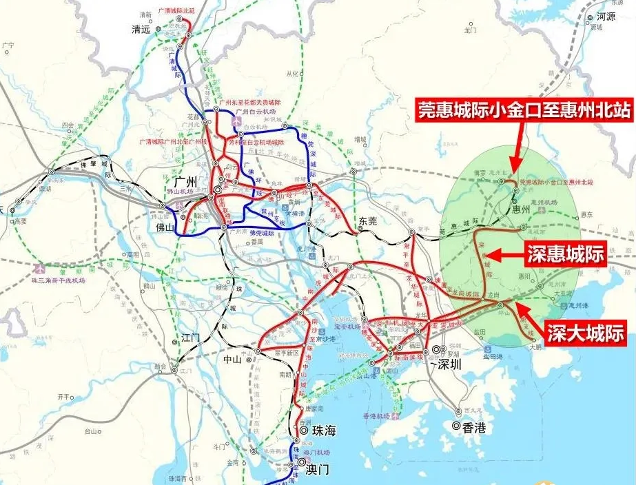 1000+城轨、1000+高铁、城际铁路和市域（郊）铁路！深圳“十四五”综合交通规划全文发布